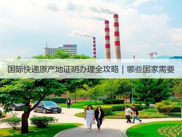 国际快递原产地证明办理全攻略｜哪些国家需要(图3)