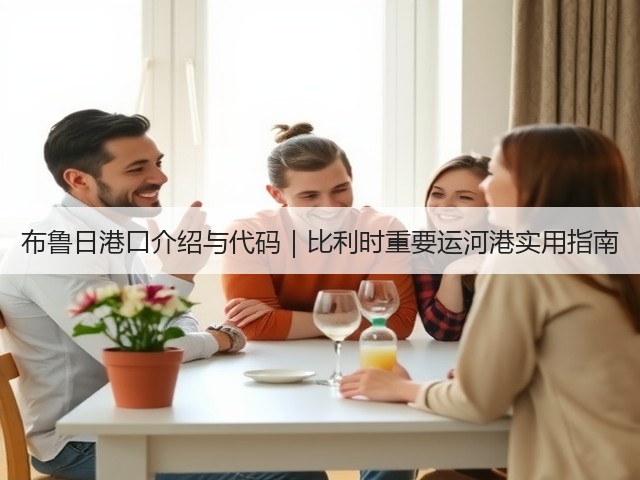 布鲁日港口介绍与代码｜比利时重要运河港实用指南(图3)