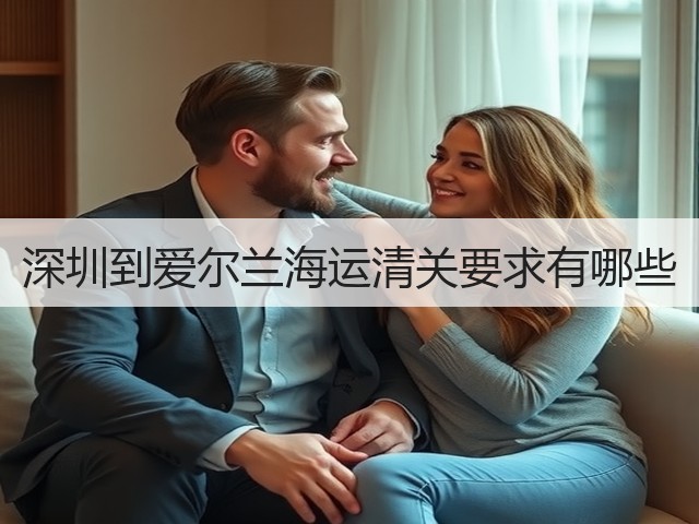 深圳到爱尔兰海运清关要求有哪些(图3) 深圳到爱尔兰海运清关要求有哪些(图3)