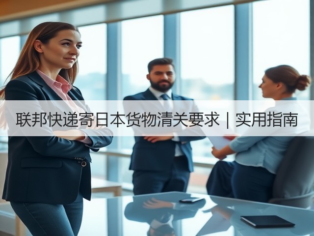 联邦快递寄日本货物清关要求｜实用指南(图1)