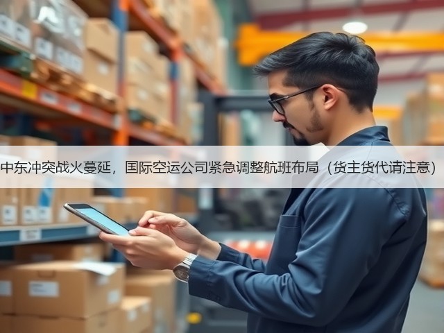 中东冲突战火蔓延，国际空运公司紧急调整航班布局（货主货代请注意）(图2)
