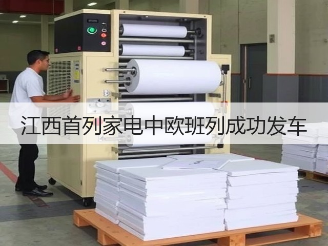 江西首列家电中欧班列成功发车(图3)