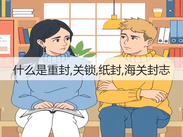 什么是重封,关锁,纸封,海关封志(图2) 什么是重封,关锁,纸封,海关封志(图2)