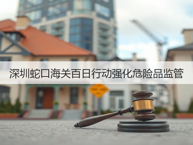 深圳蛇口海关百日行动强化危险品监管(图2)