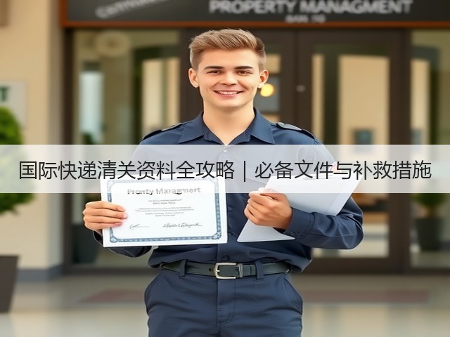 国际快递清关资料全攻略｜必备文件与补救措施(图3)