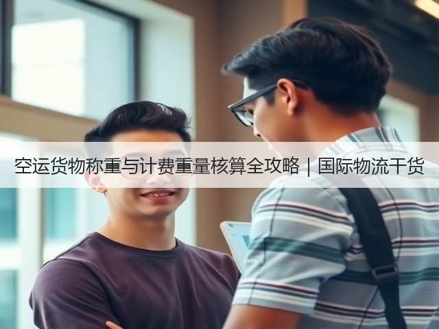 空运货物称重与计费重量核算全攻略｜国际物流干货(图2)