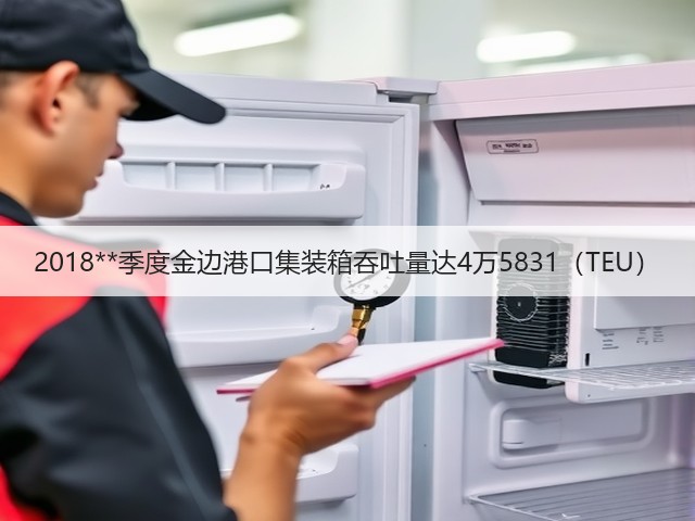 2018**季度金边港口集装箱吞吐量达4万5831（TEU）(图1)