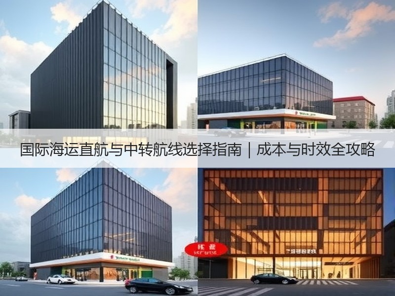 国际海运直航与中转航线选择指南｜成本与时效全攻略