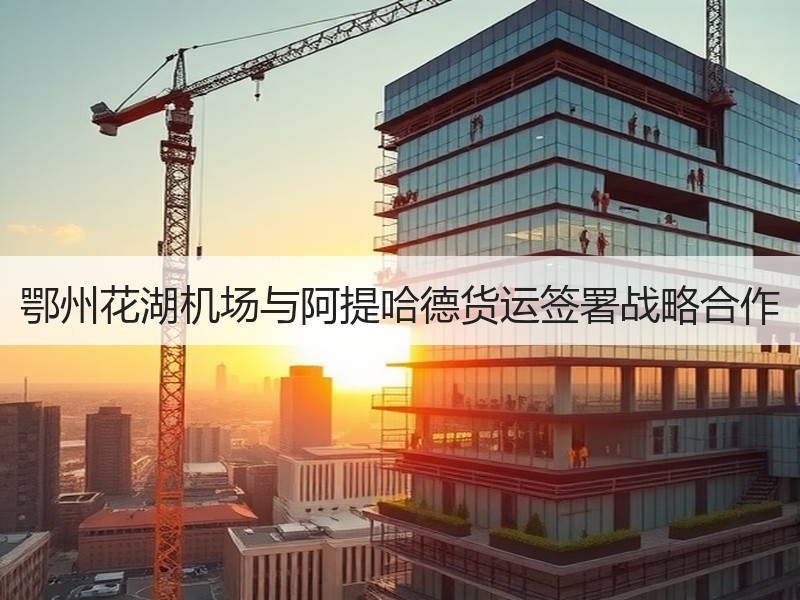鄂州花湖机场与阿提哈德货运签署战略合作