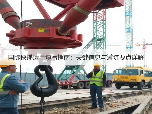 国际快递运单填写指南：关键信息与避坑要点详解(图3)