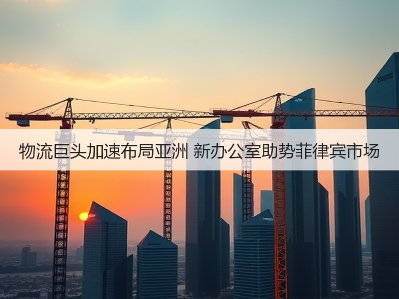 物流巨头加速布局亚洲 新办公室助势菲律宾市场