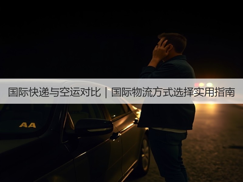 国际快递与空运对比｜国际物流方式选择实用指南