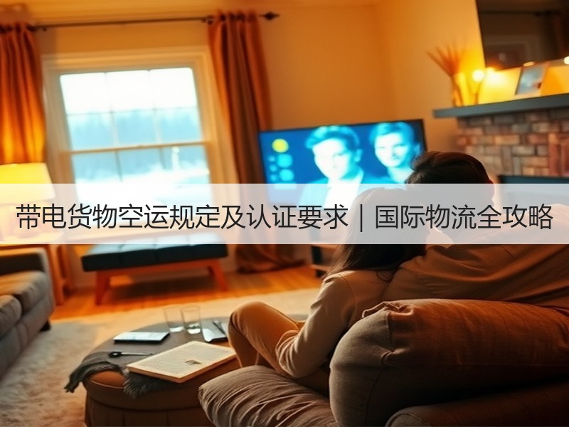 带电货物空运规定及认证要求｜国际物流全攻略