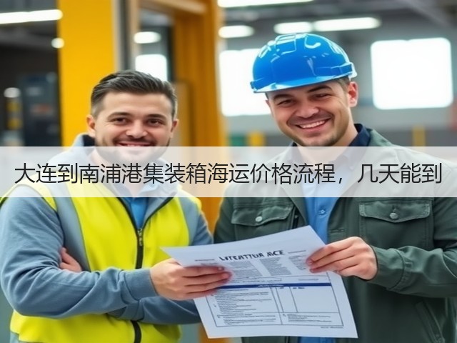 大连到南浦港集装箱海运价格流程，几天能到(图3)