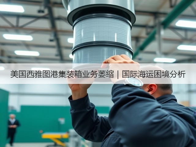 美国西雅图港集装箱业务萎缩｜国际海运困境分析(图1)