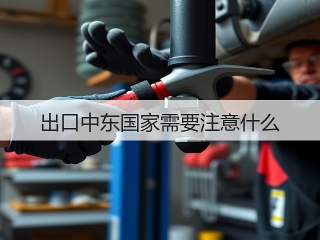 出口中东国家需要注意什么(图1)