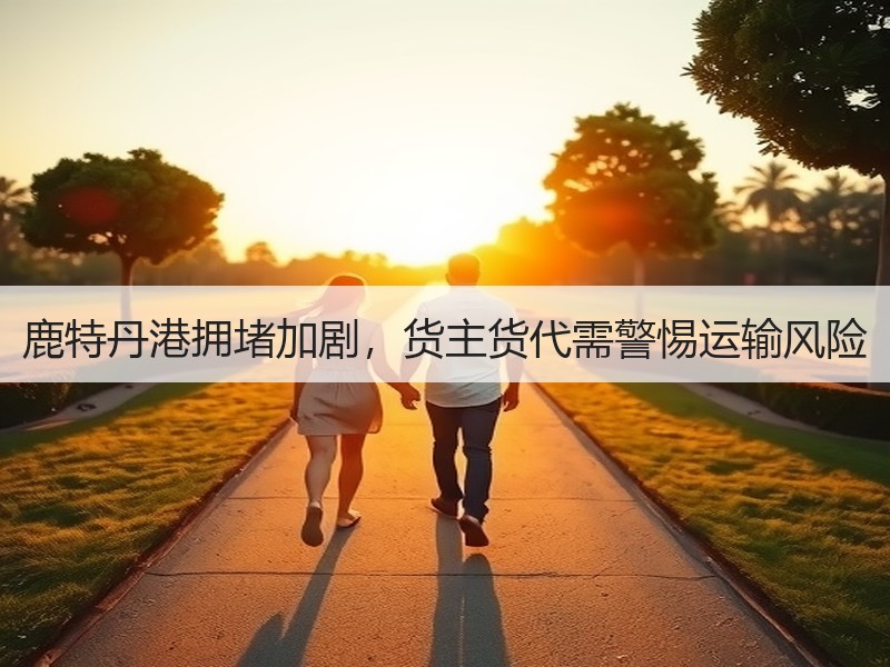 鹿特丹港拥堵加剧，货主货代需警惕运输风险