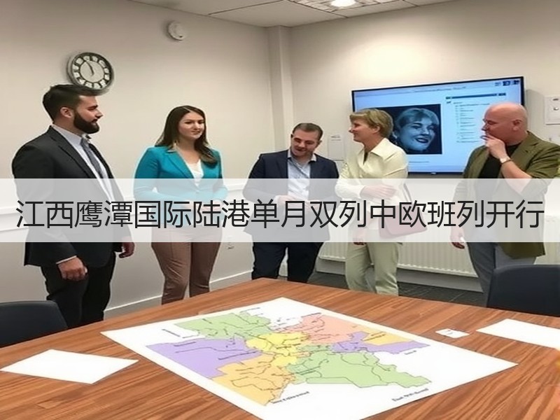 江西鹰潭国际陆港单月双列中欧班列开行