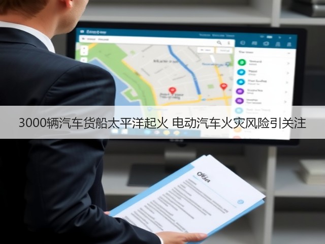 3000辆汽车货船太平洋起火 电动汽车火灾风险引关注(图3)