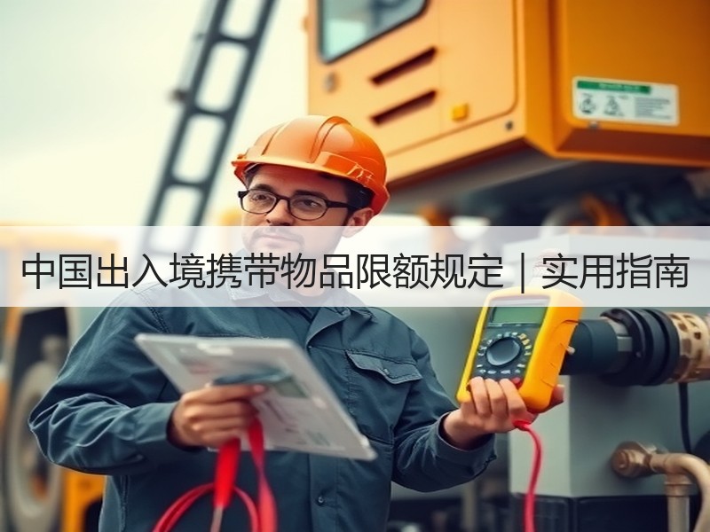 中国出入境携带物品限额规定｜实用指南