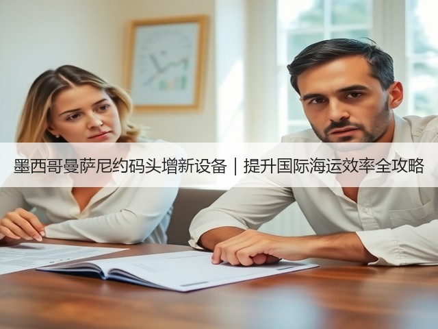 墨西哥曼萨尼约码头增新设备｜提升国际海运效率全攻略(图2)