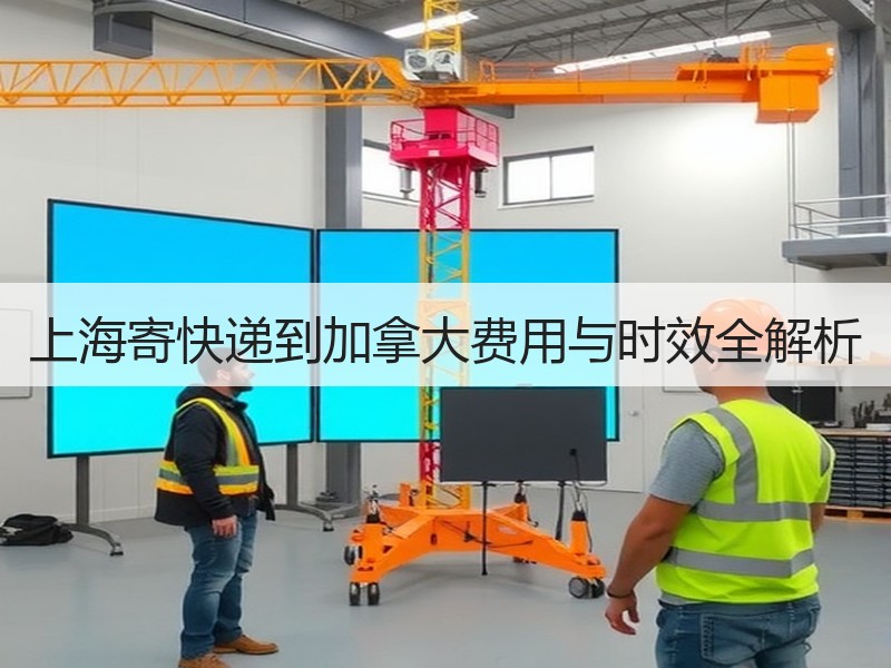 上海寄快递到加拿大费用与时效全解析