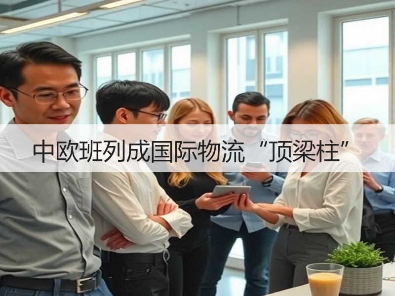 中欧班列成国际物流“顶梁柱”