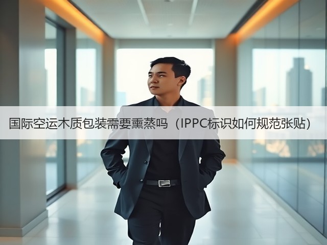 国际空运木质包装需要熏蒸吗（IPPC标识如何规范张贴）(图1)