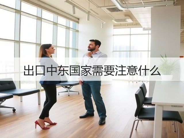 出口中东国家需要注意什么(图3)