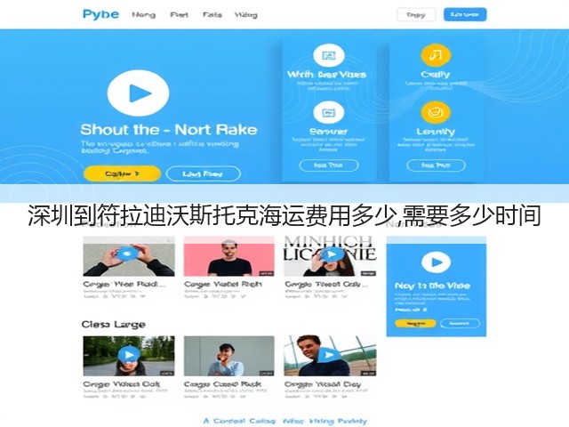 深圳到符拉迪沃斯托克海运费用多少,需要多少时间(图2)