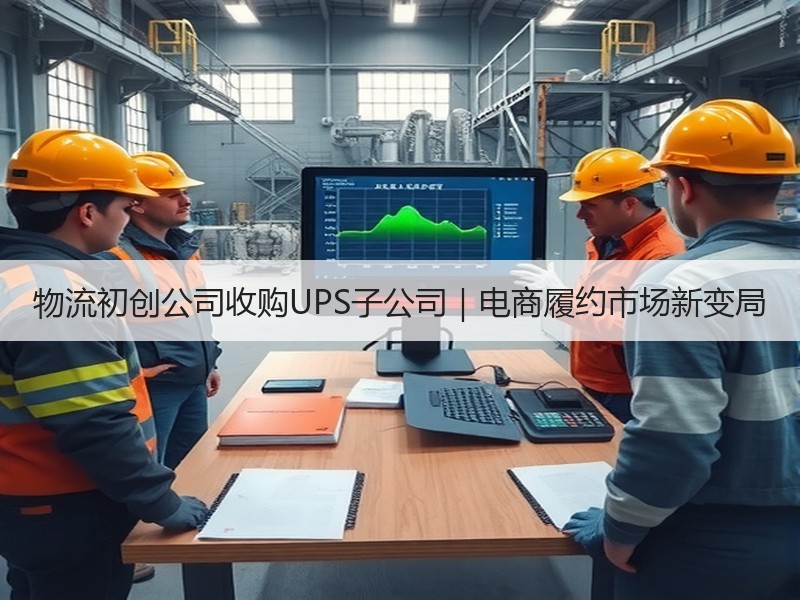 物流初创公司收购UPS子公司｜电商履约市场新变局