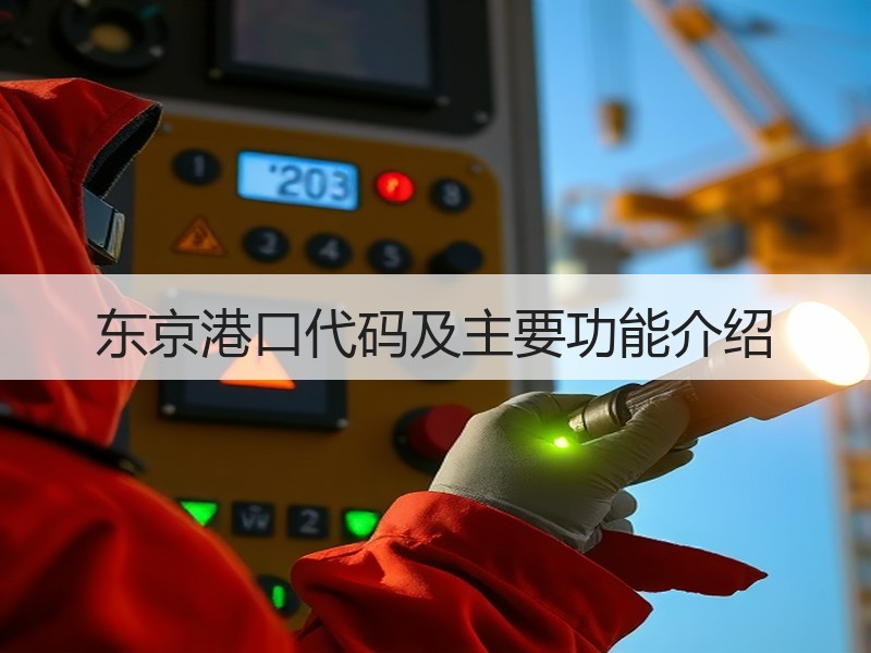 东京港口代码及主要功能介绍 东京港口代码及主要功能介绍