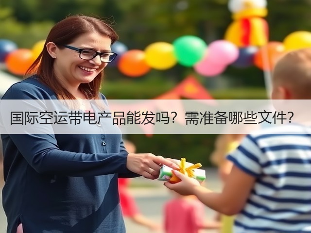 国际空运带电产品能发吗？需准备哪些文件？(图2)