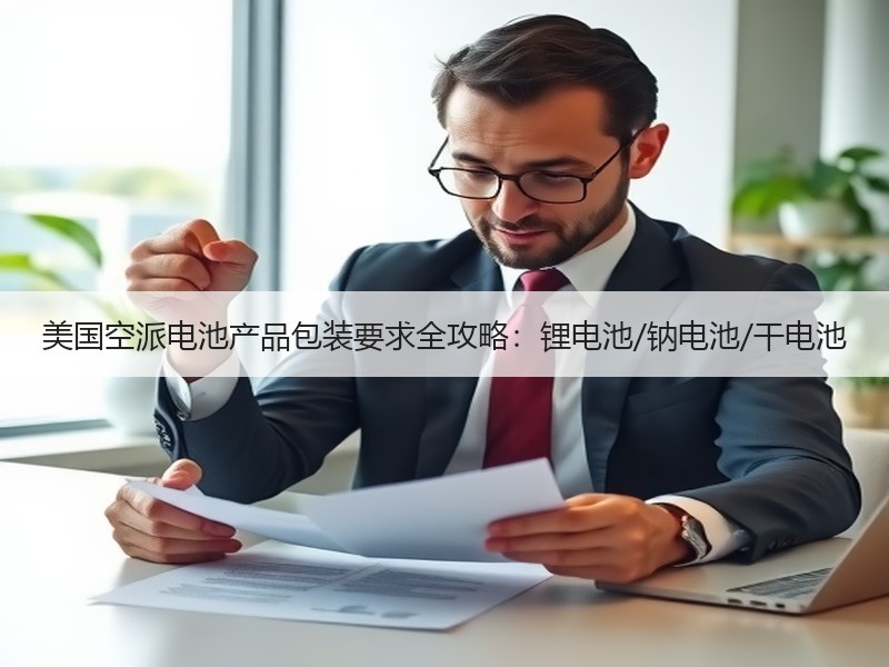 美国空派电池产品包装要求全攻略：锂电池/钠电池/干电池