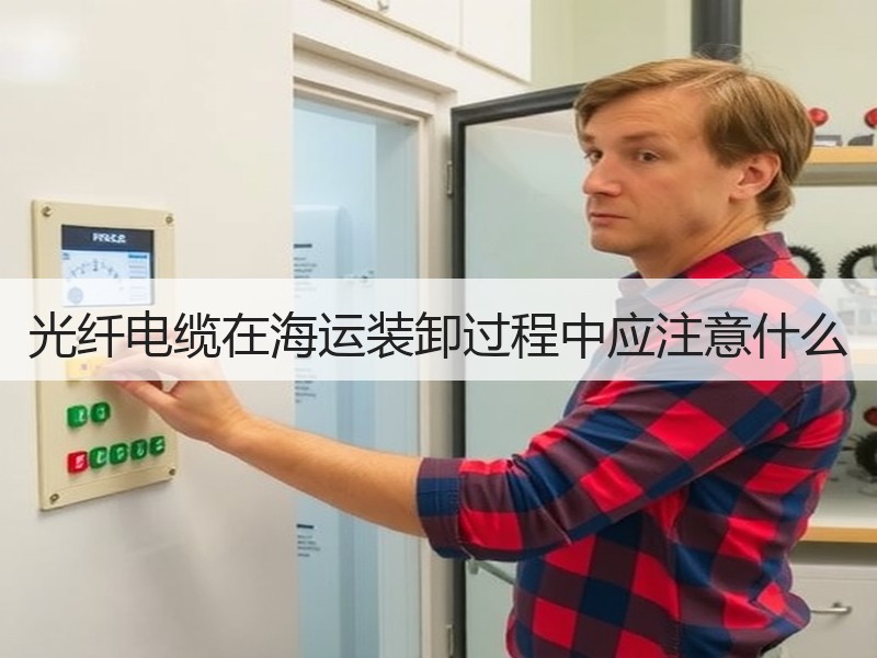 光纤电缆在海运装卸过程中应注意什么