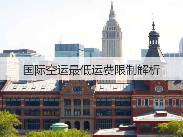 国际空运最低运费限制解析(图2) 国际空运最低运费限制解析(图2)