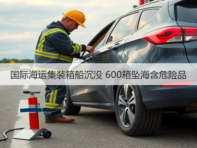 国际海运集装箱船沉没 600箱坠海含危险品(图2)