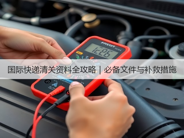 国际快递清关资料全攻略｜必备文件与补救措施(图2)