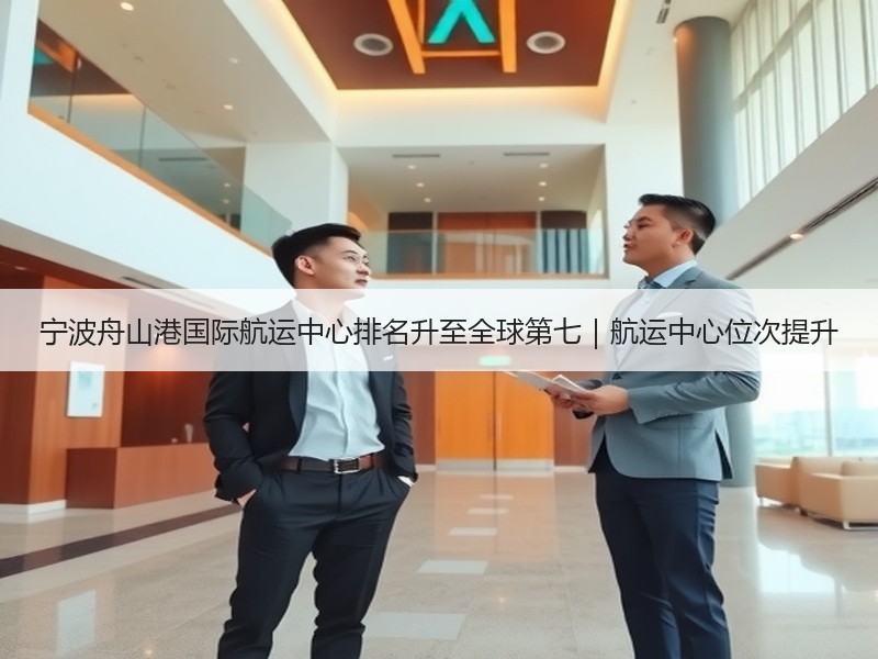 宁波舟山港国际航运中心排名升至全球第七｜航运中心位次提升