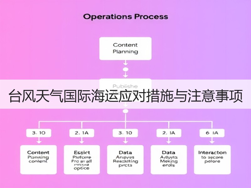 台风天气国际海运应对措施与注意事项