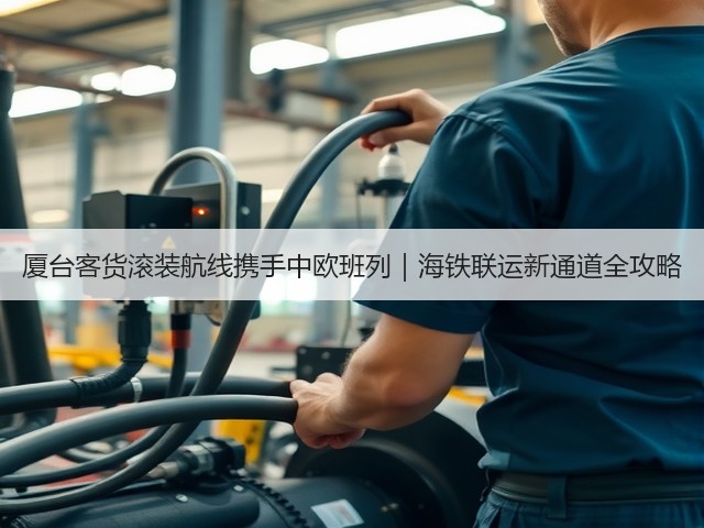 厦台客货滚装航线携手中欧班列｜海铁联运新通道全攻略(图1)