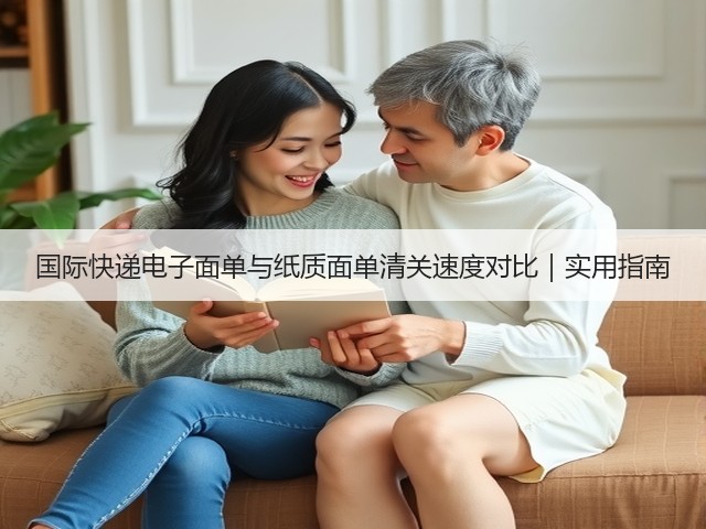国际快递电子面单与纸质面单清关速度对比｜实用指南(图1)