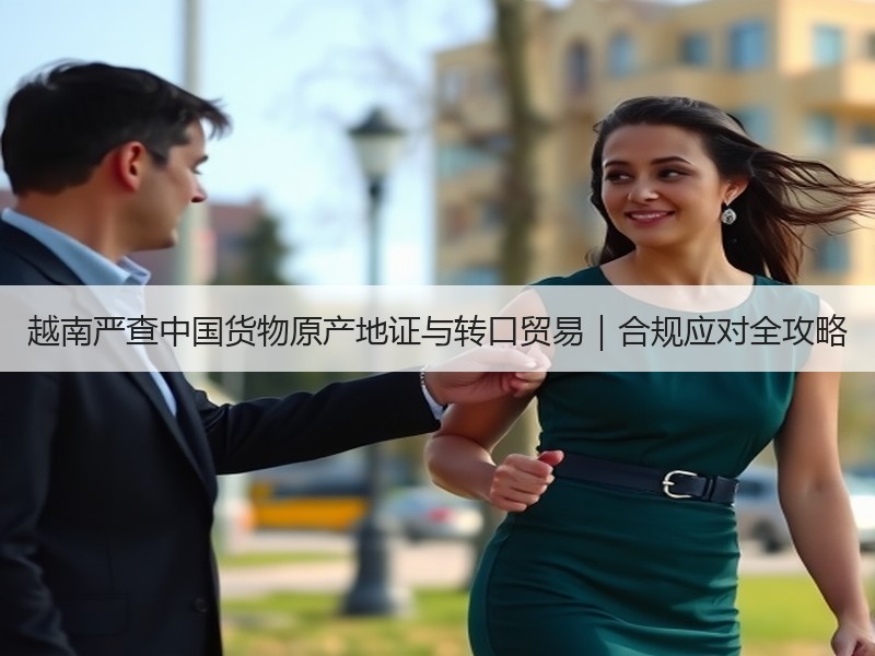 越南严查中国货物原产地证与转口贸易｜合规应对全攻略