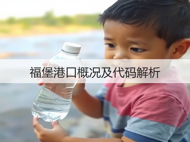 福堡港口概况及代码解析(图3)