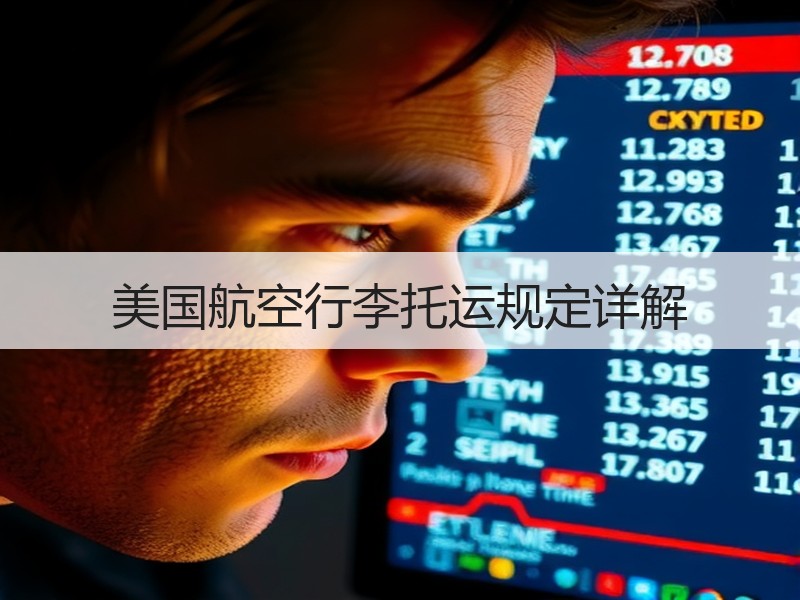 美国航空行李托运规定详解