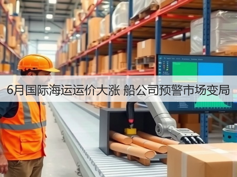 6月国际海运运价大涨 船公司预警市场变局 6月国际海运运价大涨 船公司预警市场变局