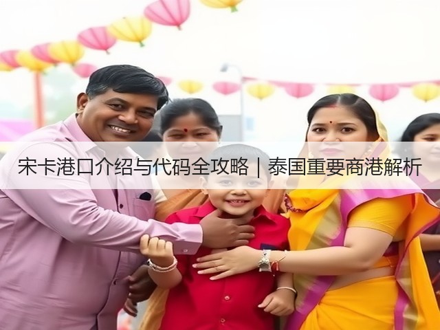 宋卡港口介绍与代码全攻略｜泰国重要商港解析(图1)