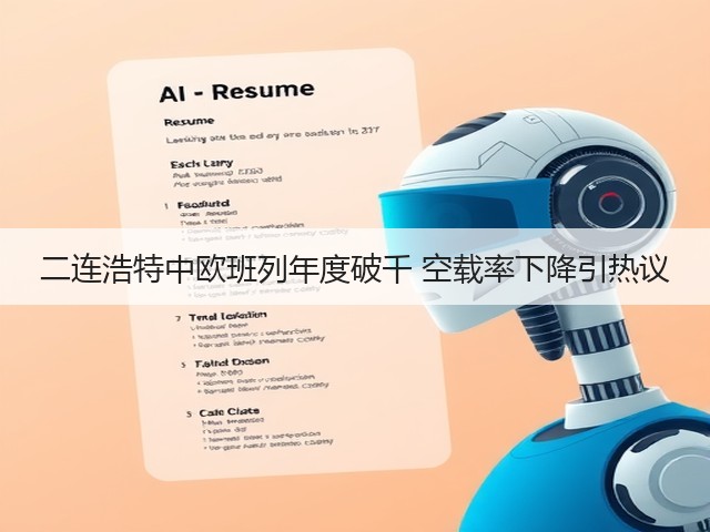 二连浩特中欧班列年度破千 空载率下降引热议(图3)