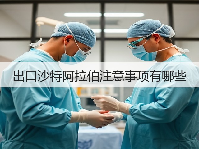 出口沙特阿拉伯注意事项有哪些(图1) 出口沙特阿拉伯注意事项有哪些(图1)