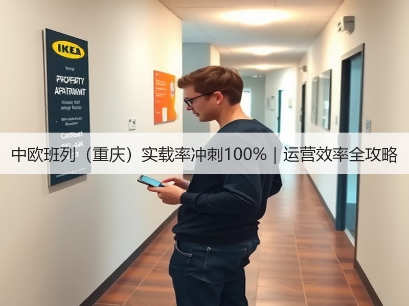 中欧班列（重庆）实载率冲刺100%｜运营效率全攻略
